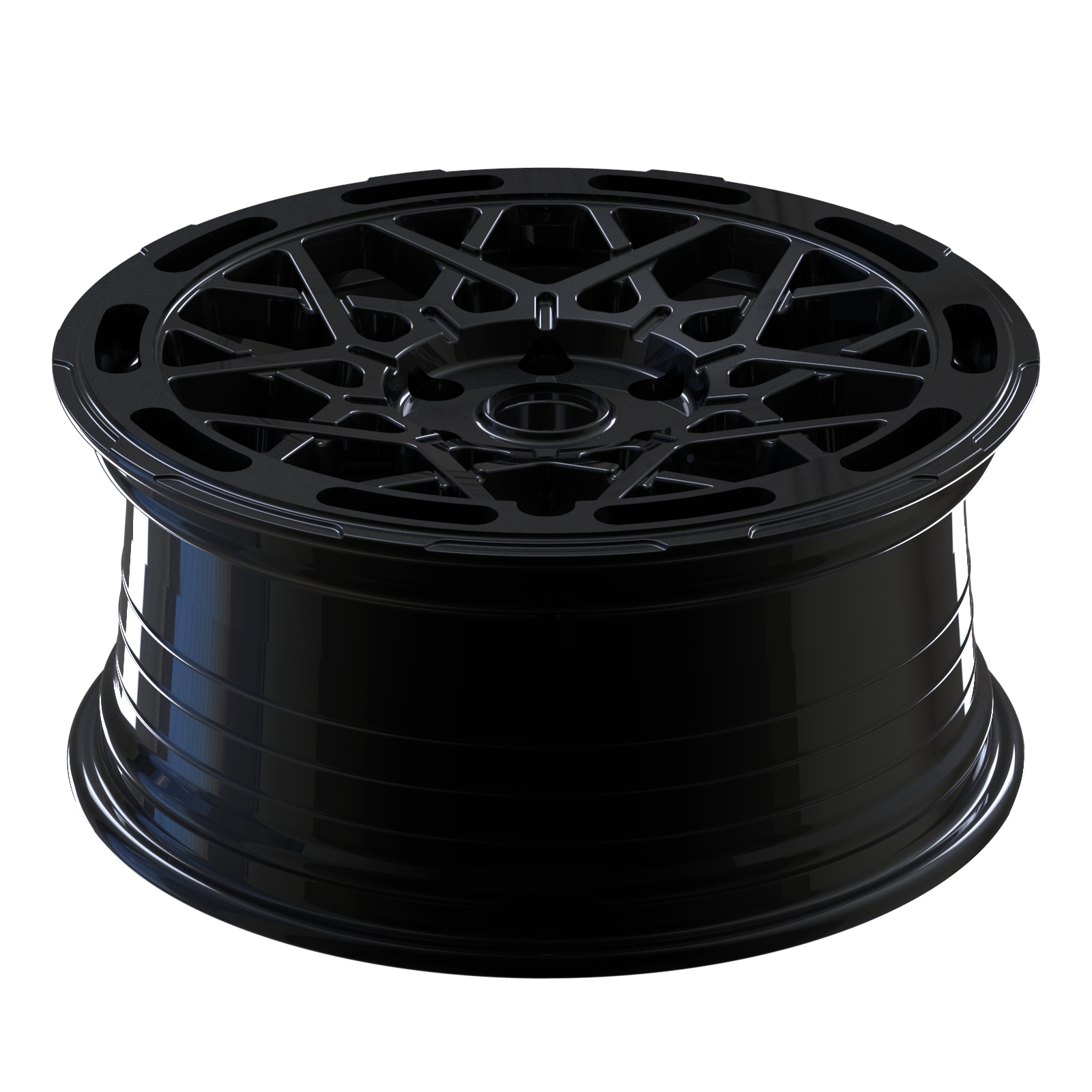 Nivis Velora 8.5x20 ET35 6x120 74.6 Gloss Black