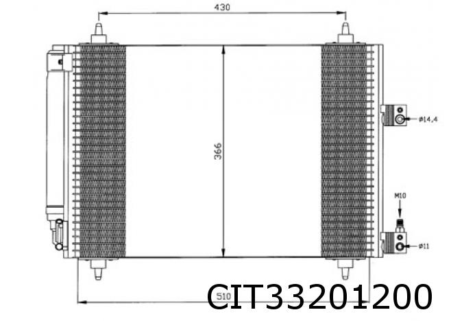 Klima-Kondensator C5 I V6