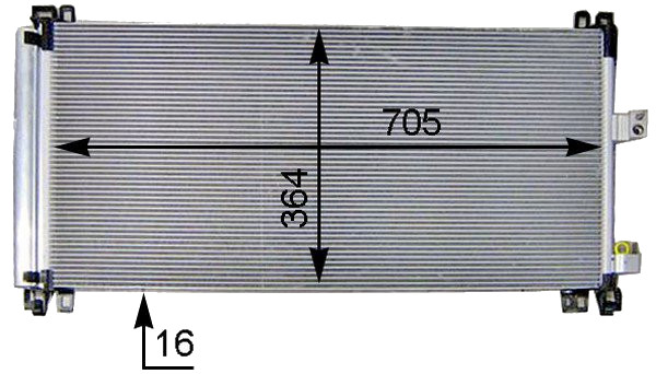 Condenser, air conditioning