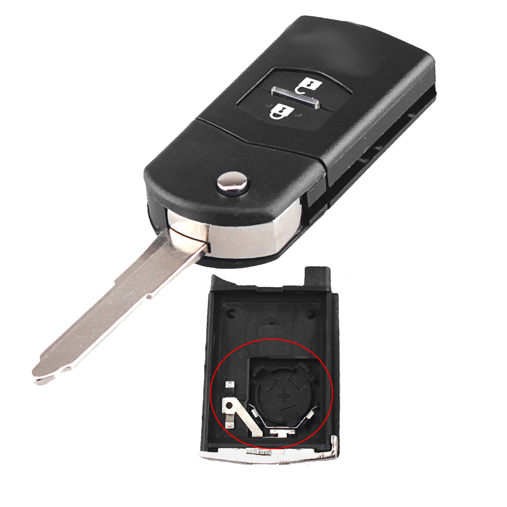 	Key housing, 2 buttons