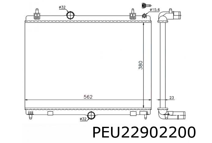 Kühler C5 III