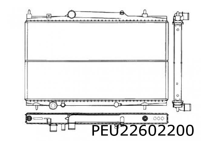 Kühler 607 3,0