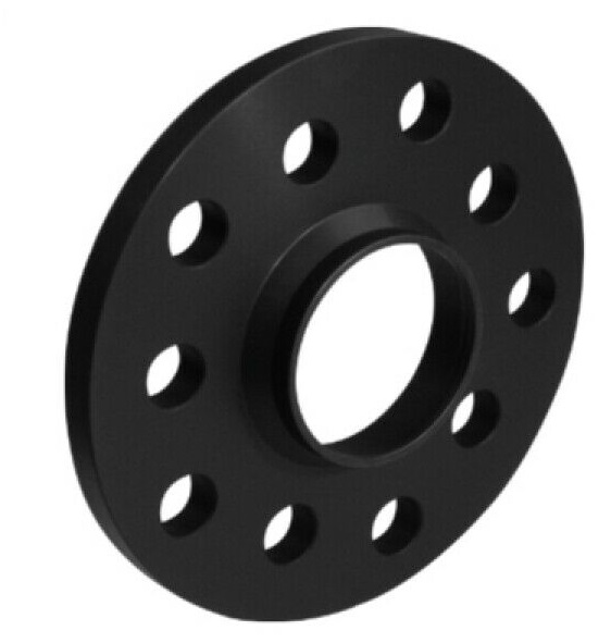 Entretoise ALU   10mm LK 98/5+1  NLB 58.1 noir anodisé