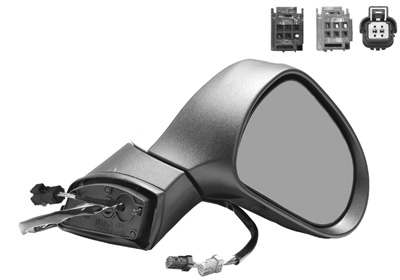 Rétroviseur 207 droite électrique