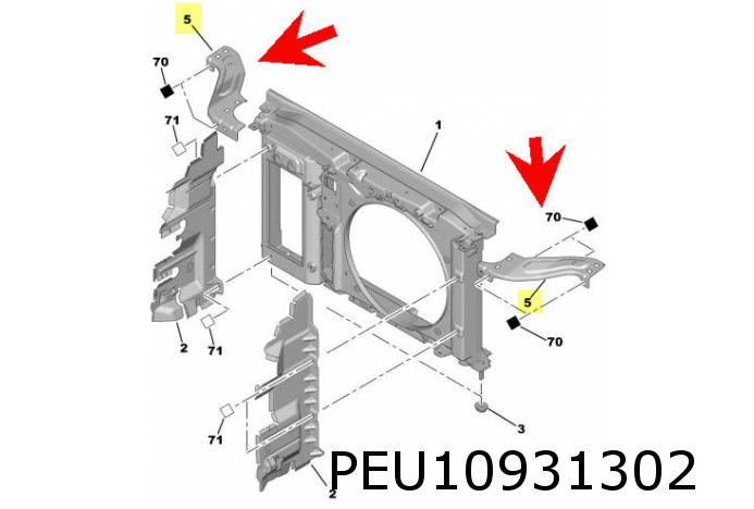 Fixation de phare