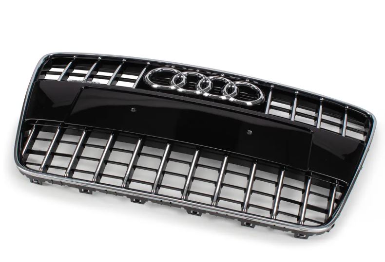 Kühlergrill mit Kennzeichenträger