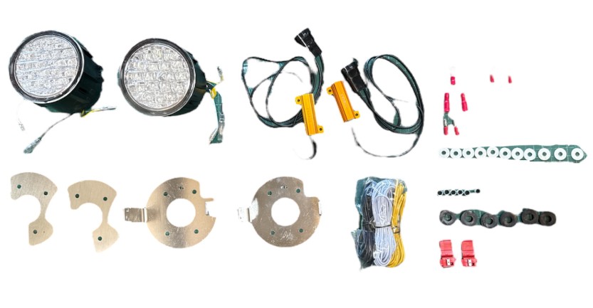 Jeu projecteurs LED phares de jour par dÃ©faut