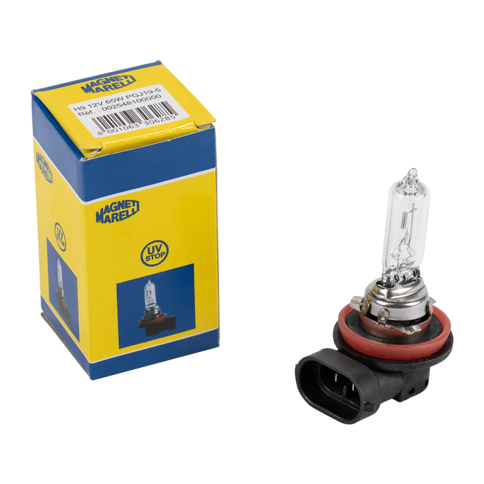 Glühbirne H9 LL 12V 65W Sokelausführung PGJ-19-5
