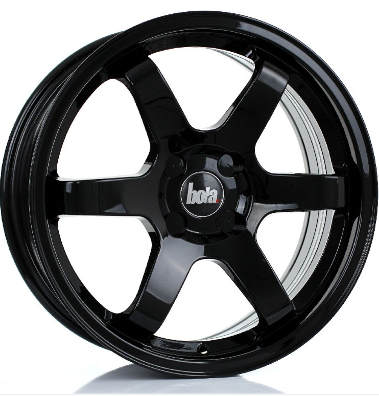 BOLA B1R 7.5X17 GLOSS BLACK 40 TO 45 5x114.3