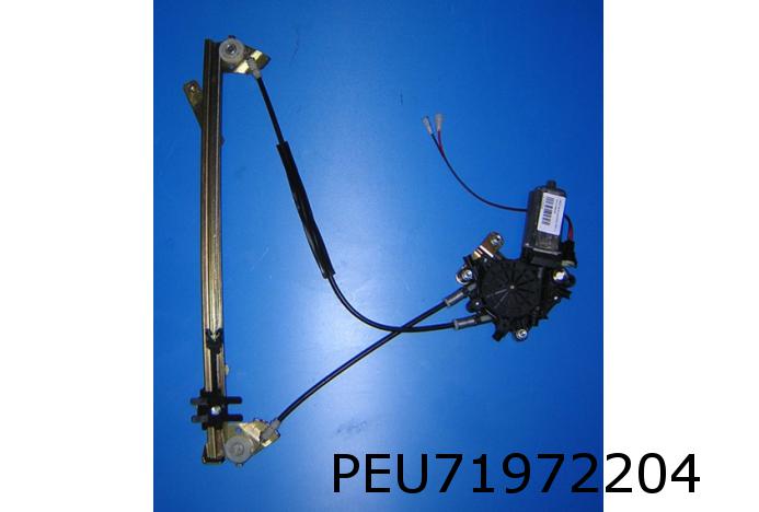 306 (4/5-drs.) raammechaniek R achter (elb. inc. motor)
