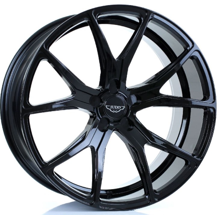 JUDD T500 10.5X21 GLOSS BLACK ET20 TO ET45 5x108