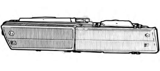 Blinker + Nebelscheinwerfer XM vorne links