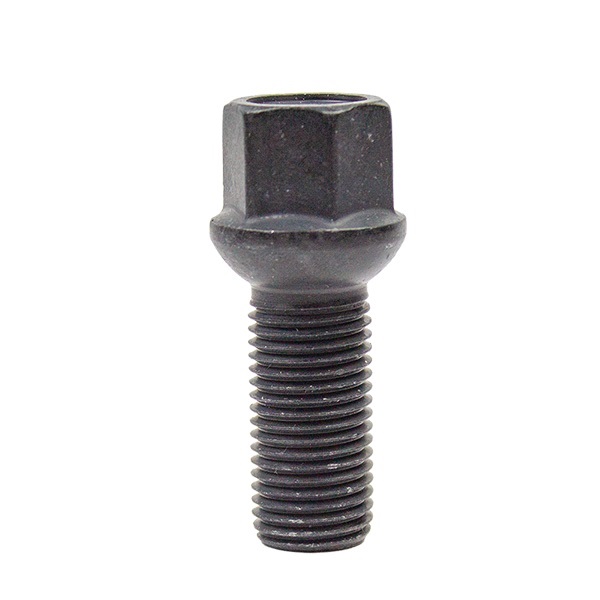 Radschraube M14x1.5 Kugel R13 SW-17 L-30 schwarz