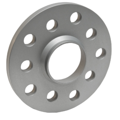 Distanziatore ALU   12mm LK 112/5  NLB 66.5 anodizzato argento