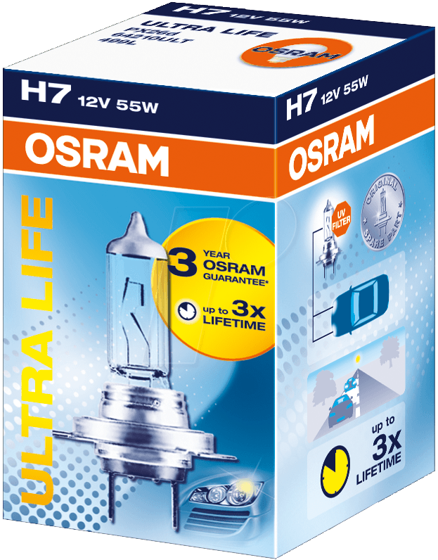 Lampe H4 12V 60/55W ULTRA LIFE
