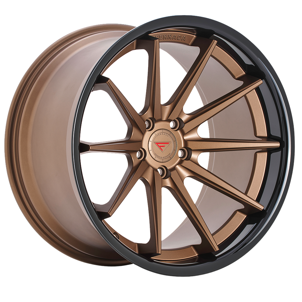 FERRADA FR4 Matte Bronze / Gloss Black Lip 10.5x20 72.6 60° Kegel