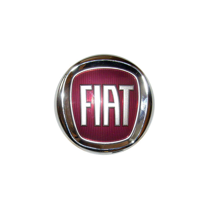 Emblem Rot Fiat 500 Cinquecento hinten Grande Punto Linea Croma