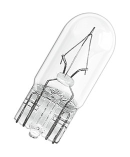 Lampe à culot de verre 12V 3W