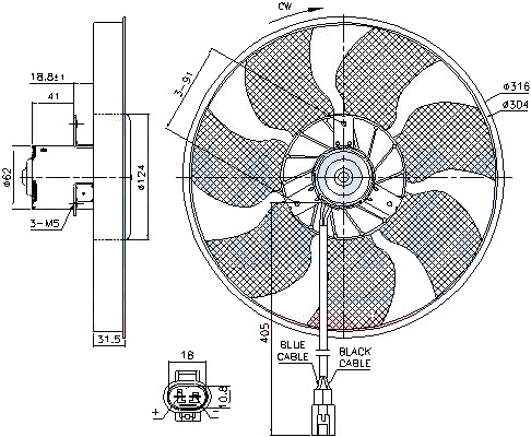 Lüfter 107 / C1 (1.0)(+/-AC)