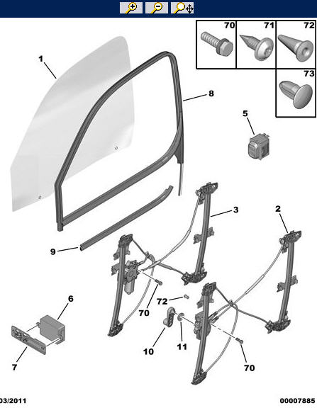 VITRE PORTE AV