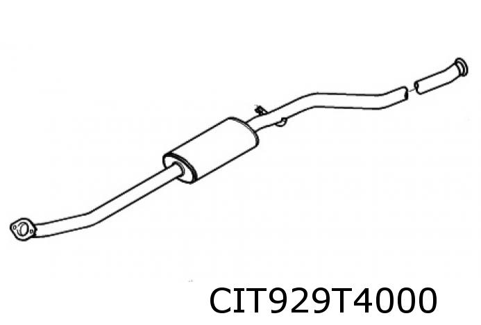 Vorschalldämpfer (NEX) Berlingo I TU1JP TU3JP