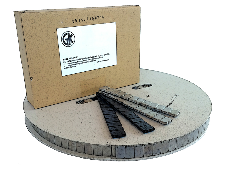 Poids adhésif paquet à 6kg (5g 100 x 60g) SPECIAL : enlèvement sans résidus d´adhésif