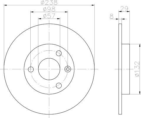 Bremsscheibe AX GT/Sport -4437 vorne