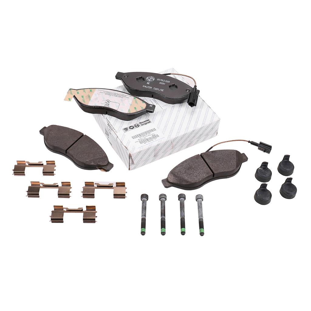 Bremsbeläge vorne Ducato