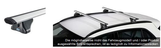 Dachträger-Satz Aluminium für Peugeot 2008 5d(II - integrated railing) (2019--)