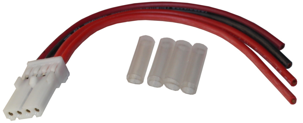Fiat Croma 05- Rep.-Satz Sitzheizungsstecker, 4 adrig