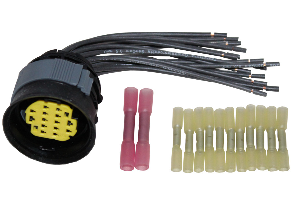 Reparatursatz Scheinwerfer und Türkabelbaum Stecker mit Sicherungsklemme