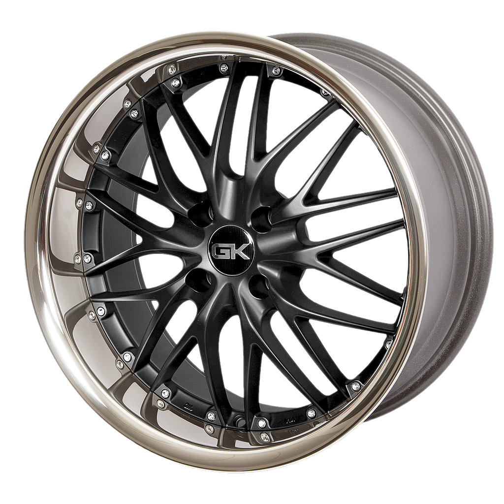 GK 169 Black Matte / Inox 8x18 63.4 60° Kegel