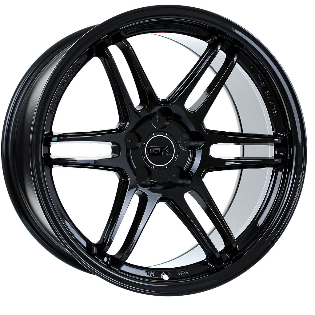 GK 715.FL Schwarz 8.0x18 76.1 60° Kegel