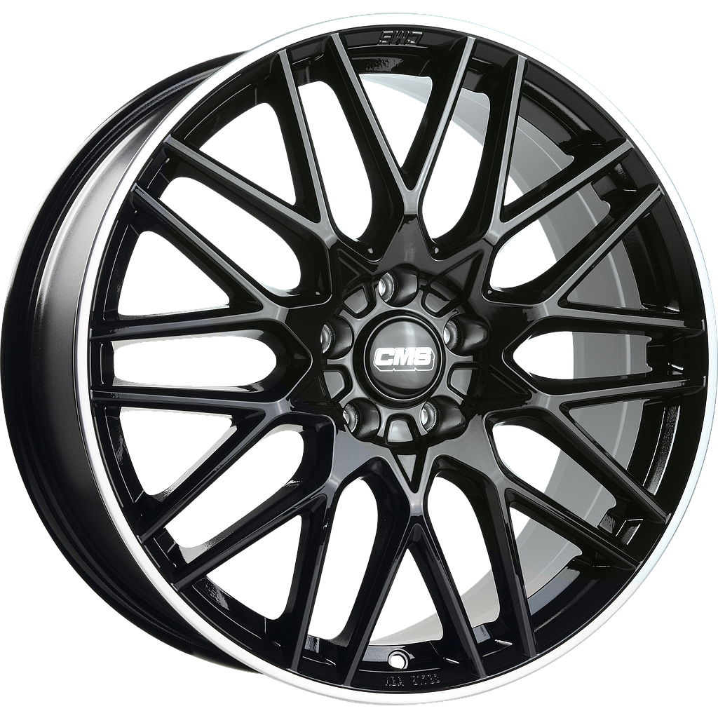 CMS C25 Diamond Rim Black Gloss 8.5x20 57.1 60° Kegel