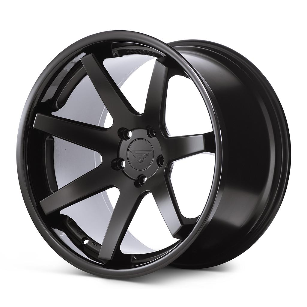 FERRADA FR1 Matte Black / Gloss Black Lip 10.5x20 71.6 60° Kegel