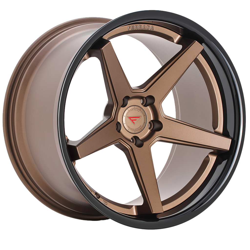 FERRADA FR3 Matte Bronze / Gloss Black Lip 10.5x22 66.6 60° Kegel