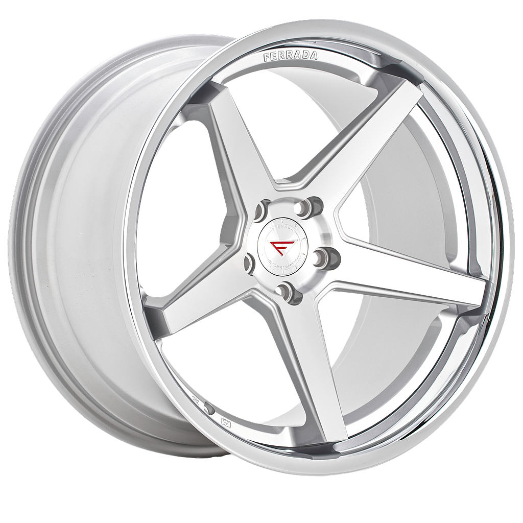 FERRADA FR3 Machine Silver / Chrome Lip 9x22 63.5 60° Kegel