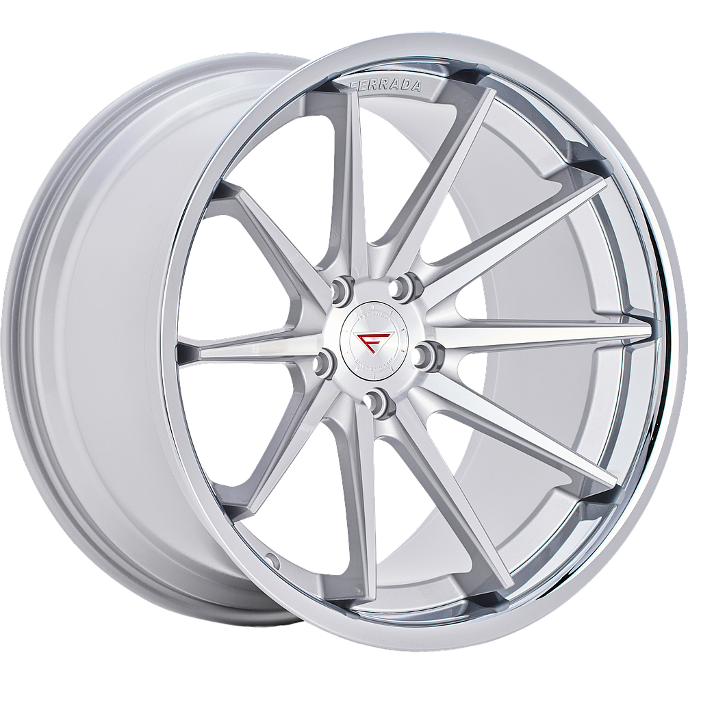 FERRADA FR4 Machine Silver / Chrome Lip 9x20 74.1 60° Kegel