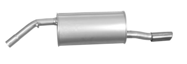Auspufftopf 207 1,6 Turbo hinten 
