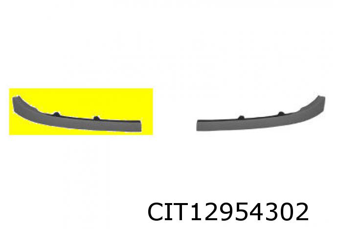 Zierleiste unter Scheinwerfer rechts Berlingo bis Bj.11.2002 lackierbar