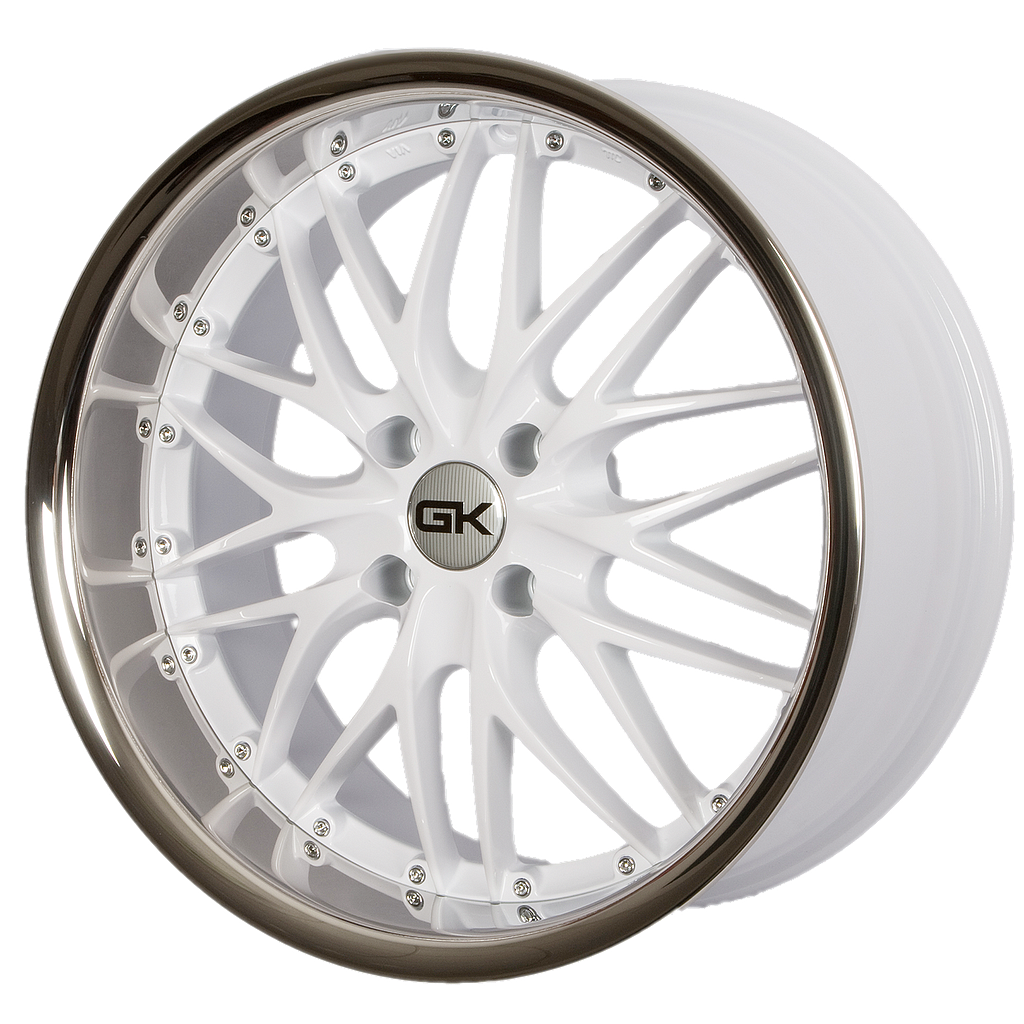 GK 169 White / Inox 8x18 65.1 60° Kegel