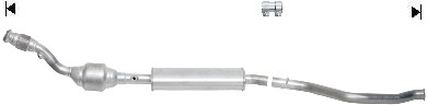 206 (2.0i-16V EW10J4 (RFN) Katalysator