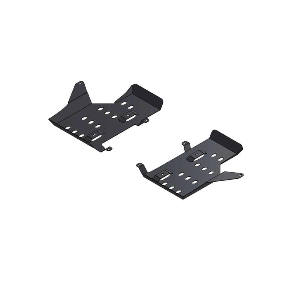 REDUST Unterfahrschutz Schwarz Bigster 4WD linker + rechter Tank