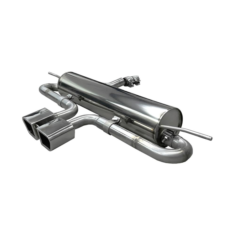 REDUST Sportauspuff Duster 3 hybrid 155 Chrom Edelstahl