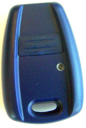 Boîtier de clé bleue 1 bouton