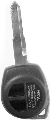 Boîtier de clé avec 2 boutons