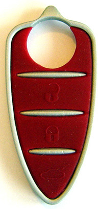 Key housing rubber 3 button