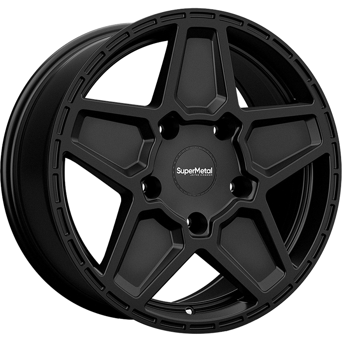 SuperMetal ROCKET Matt Black 8.0x18 65.1