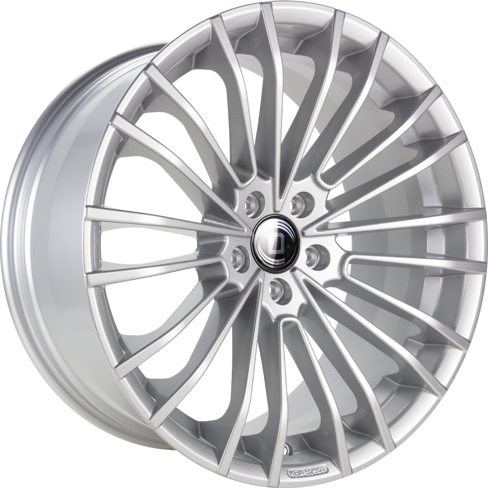 DIEWE PRESTO argento silber 9.5x19 ET35 5x120 72.6