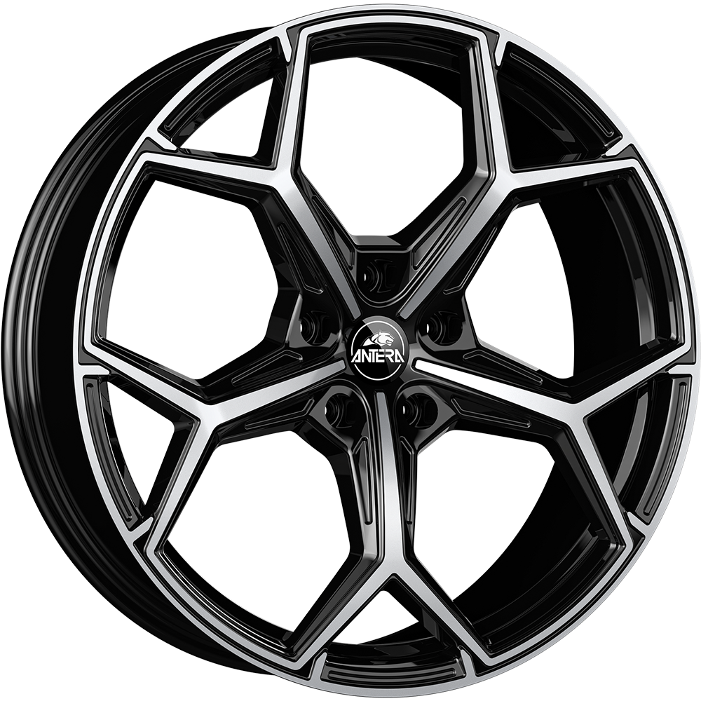 DIEWE A101 piano black diamond 8.5x20 ET40 5x114.3 75.0